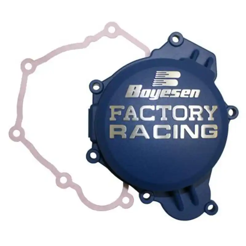 Produit De Marque Couvercle d'allumage BOYESEN Factory Racing bleu Yamaha YZ65