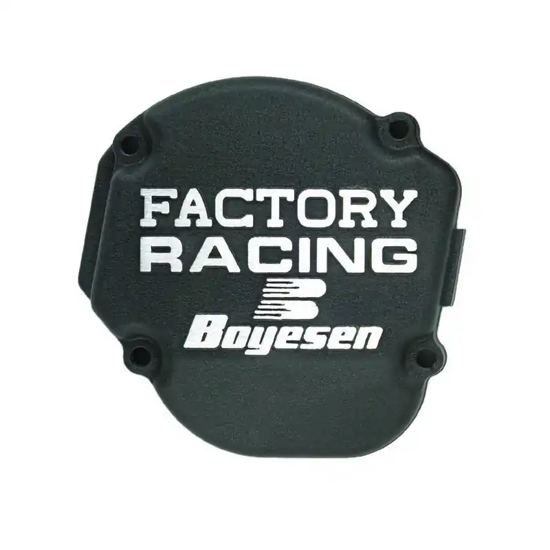 Couvercle d'allumage BOYESEN Factory Racing noir KTM/Husqvarna Achat Immédiat