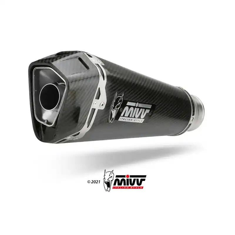 Ligne complète MIVV Delta Race – carbone Aprilia Expédié Aujourd&rsquo;hui