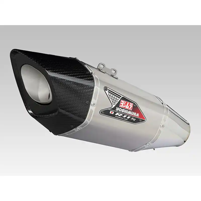 Offre Du Jour Silencieux YOSHIMURA R11SQ inox Satin/casquette carbone Suzuki GSX-S750