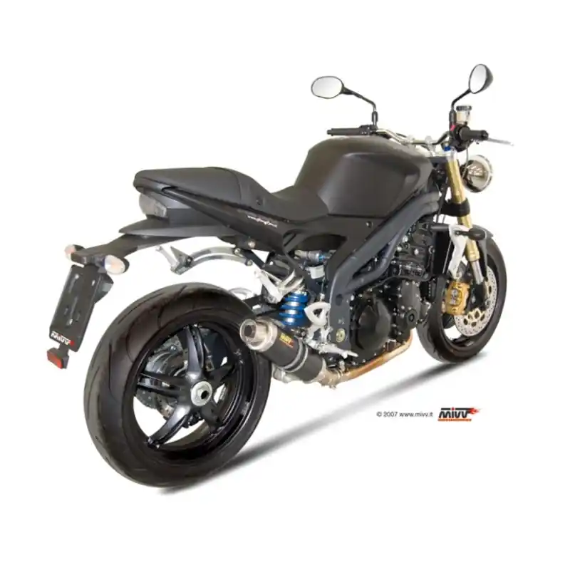 Solde Silencieux MIVV GP carbone Triumph Speed Triple 1050
