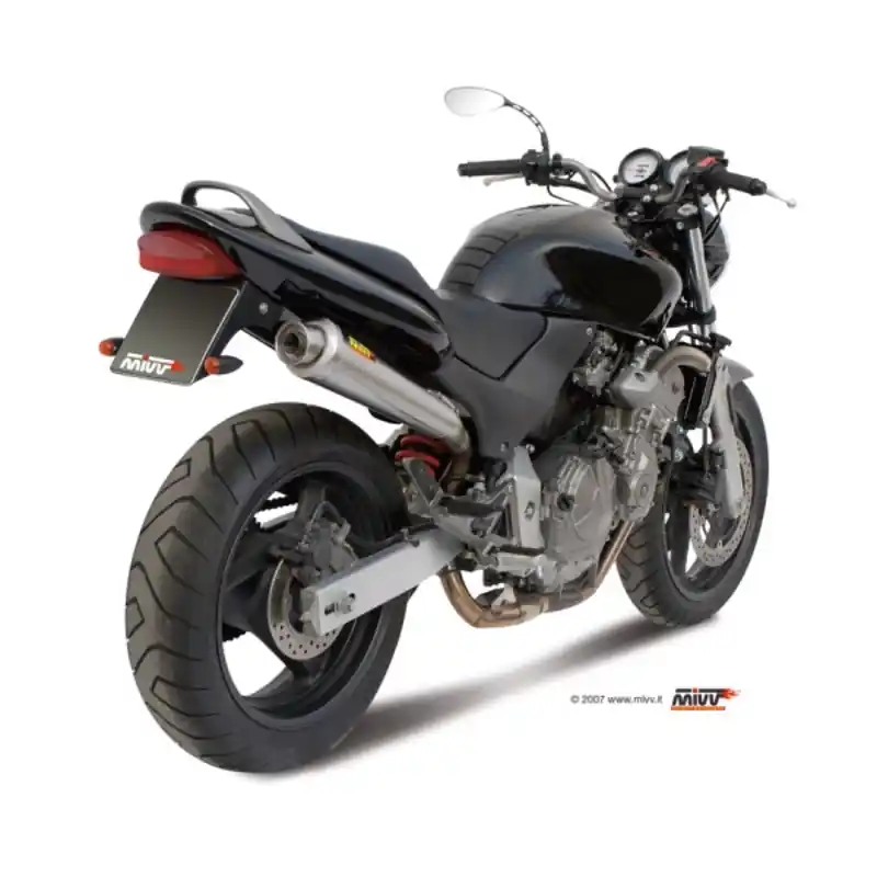 Promotion Silencieux MIVV X-Cone inox brossé Honda CB600F Hornet