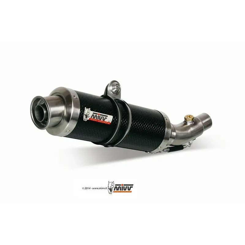 Nouveauté Silencieux double MIVV GP carbone Kawasaki Z1000