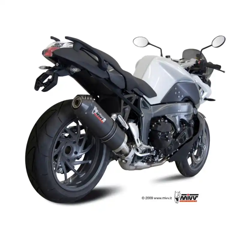 Silencieux MIVV Oval Carbon Cap carbone BMW K1300 R/S Satisfait Ou Remboursé