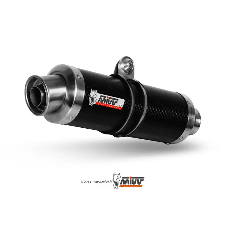 Silencieux MIVV GP carbone Suzuki GSX-R600/GSX-R750 Marque