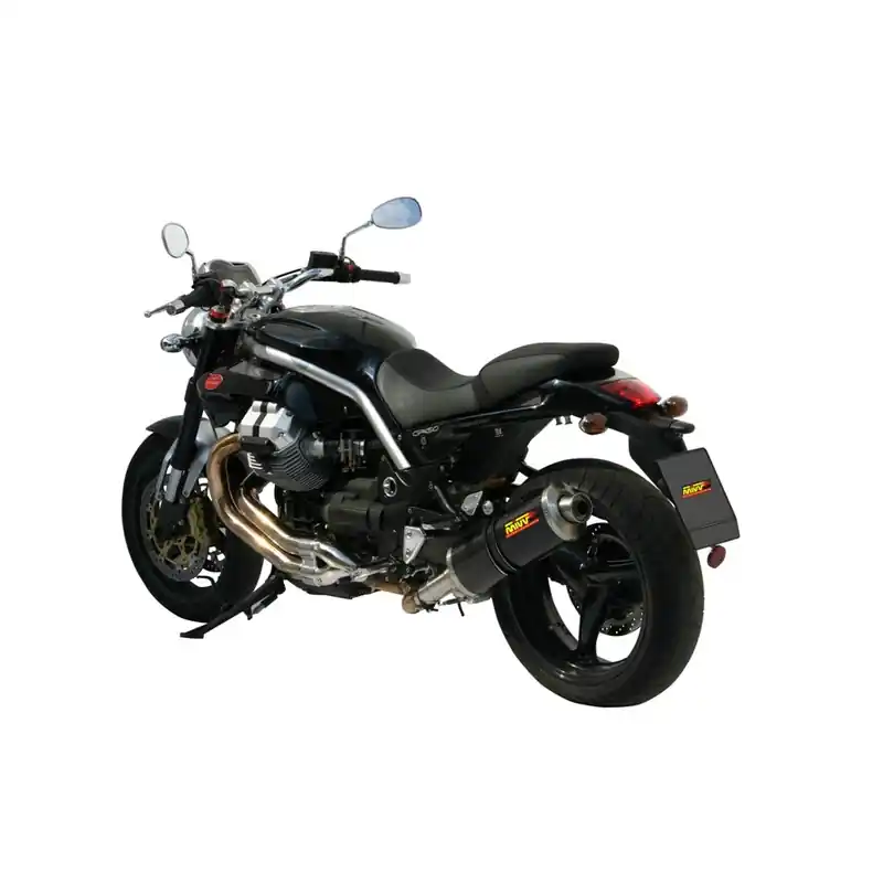 Silencieux MIVV Oval Carbon Cap carbone Moto Guzzi Griso 850/1100/1200 Jusqu&rsquo;à Épuisement Des Stocks