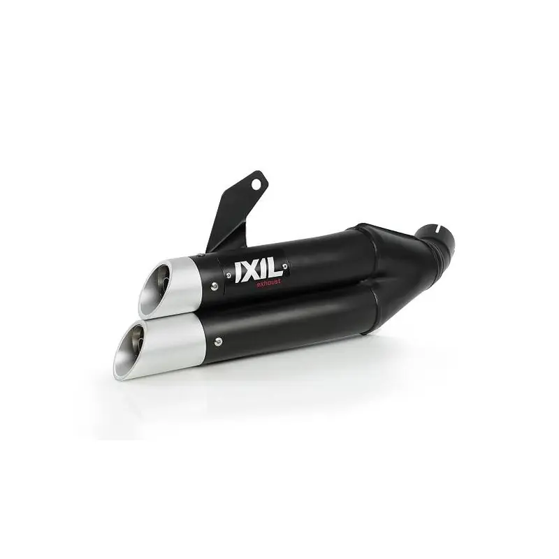 Silencieux IXIL Dual Hyperlow L3XB inox noir / alu – Kawasaki Versys 1000 Vente Flash