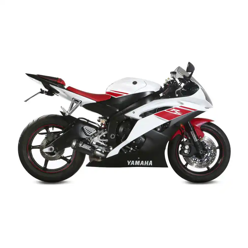 Bon Marché Silencieux MIVV MK3 Slip-On carbone – Yamaha YZF 600 R6