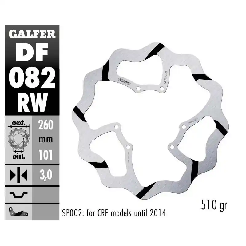 BRAKE DISC FIXED WAVE GR Authentique