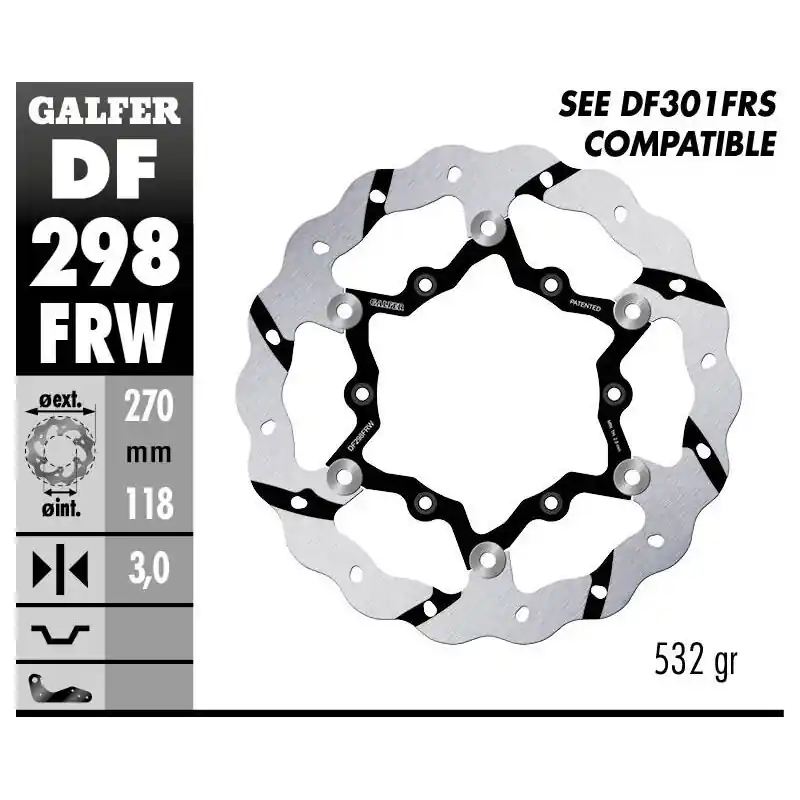BRAKE DISC FLOAT WAVE GR Marque