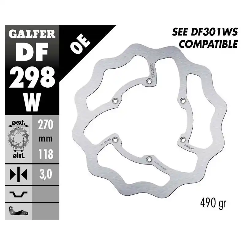 Usine Directe BRAKE DISC FIXED WAVE