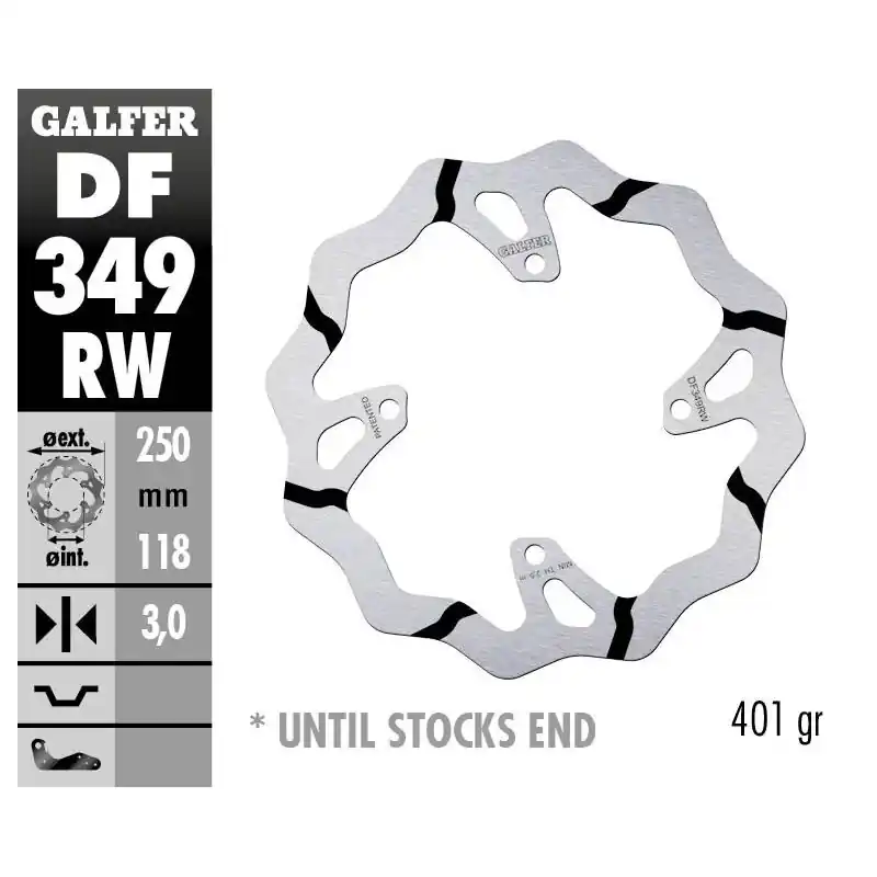 Promotion BRAKE DISC FIXED WAVE GR