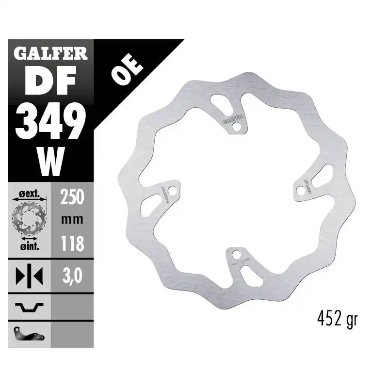Affaire À Saisir BRAKE DISC FIXED WAVE