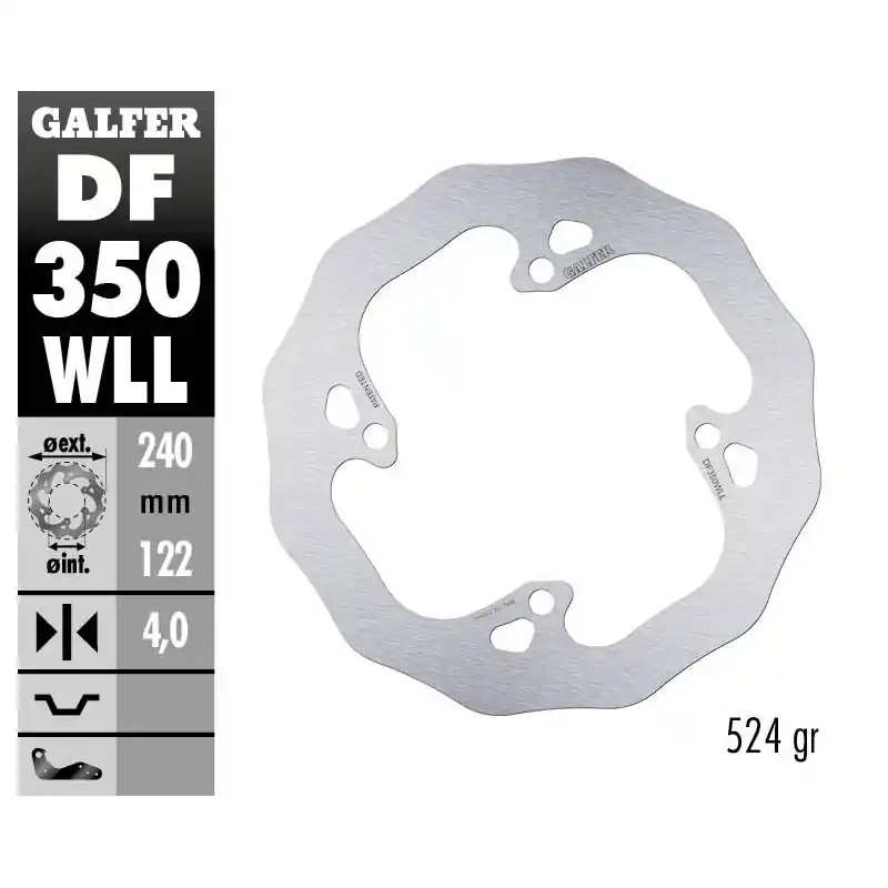 BRAKE DISC FIXED WAVE SO Réduction