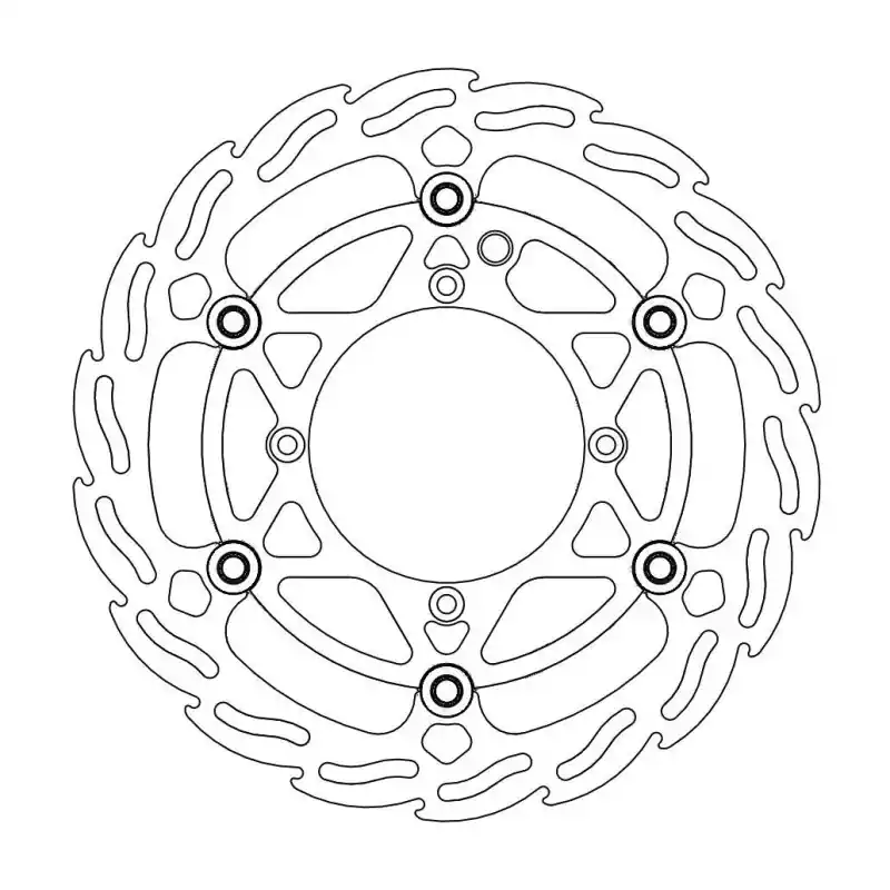 BRAKE DISC FLAME FLOAT FRONT Quantité Limitée