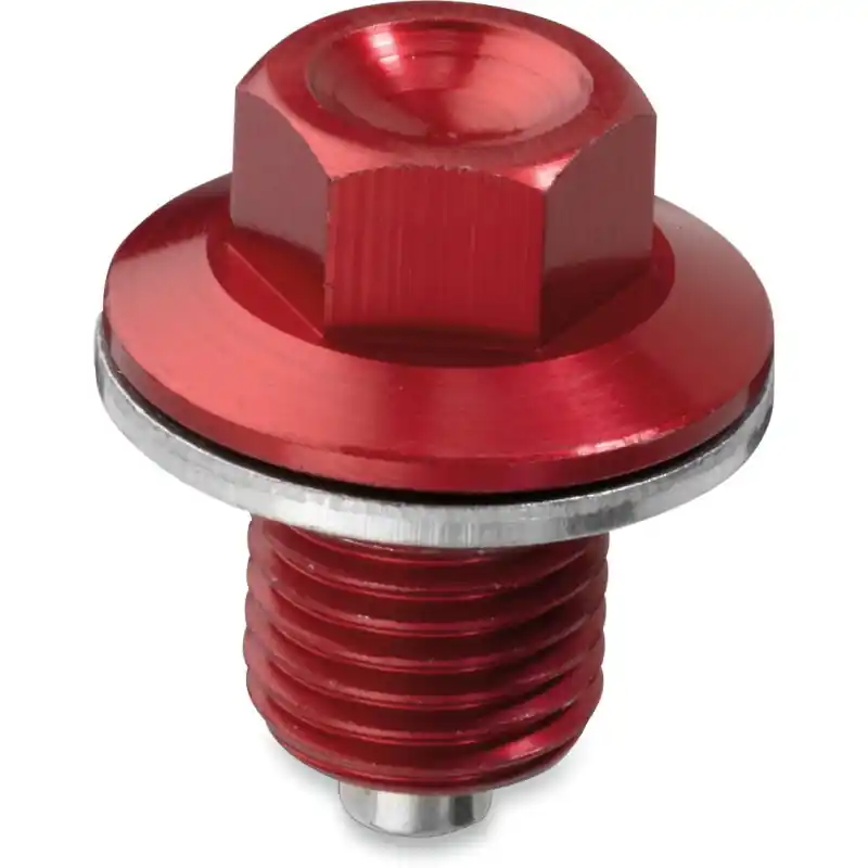 DRAIN PLUG MAGNETIC RED Nouveauté