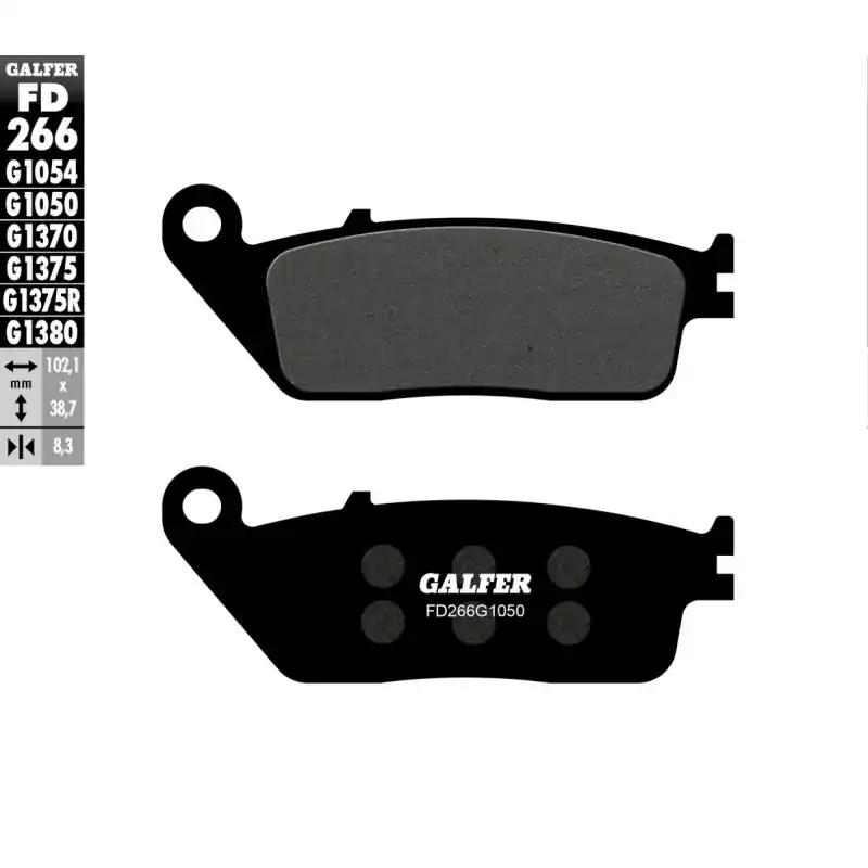 Meilleur Prix BRAKE PAD SEMI METAL SCOOTER