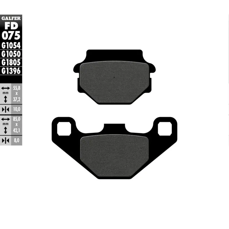 Soldes BRAKE PAD SEMI METAL SCOOTER