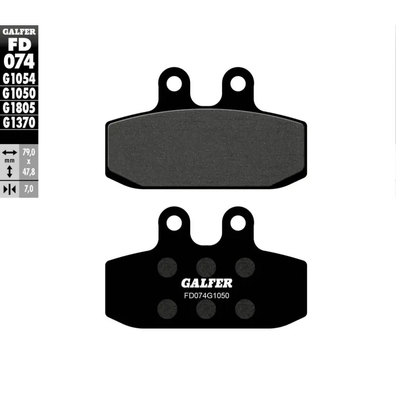 Haute Qualité BRAKE PAD SEMI METAL SCOOTER
