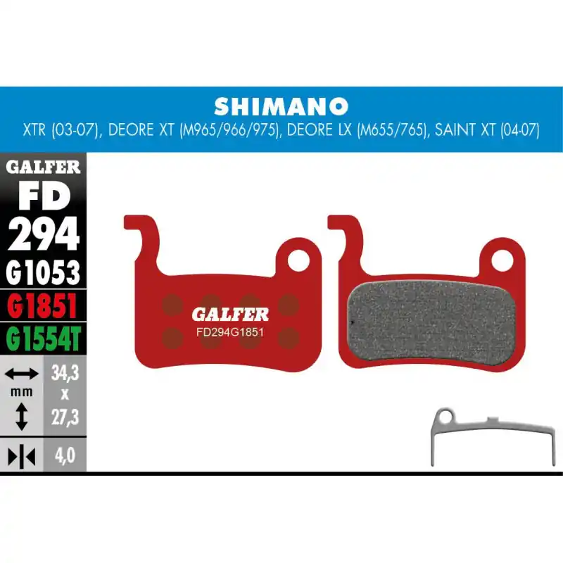 BRAKE PAD ADVANCED Authentique