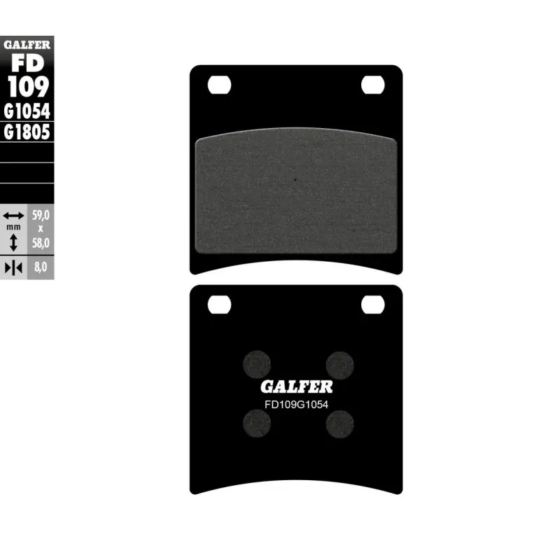 BRAKE PAD SEMI METAL Promotion