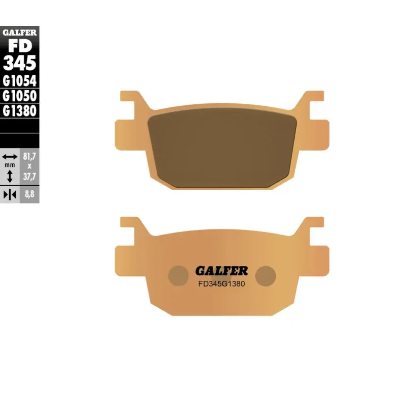 BRAKE PAD SINTERED SCOOTER Super Prix