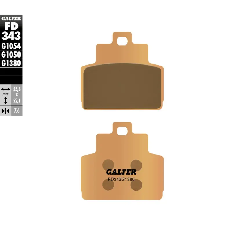BRAKE PAD SINTERED SCOOTER Retour Gratuit