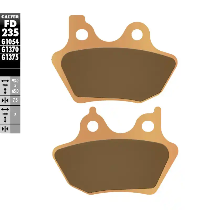 BRAKE PAD SINTERED SPORT Vente Flash