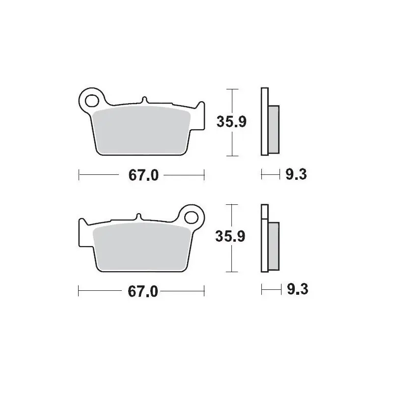 BRAKE PAD RACING GP Must-Have