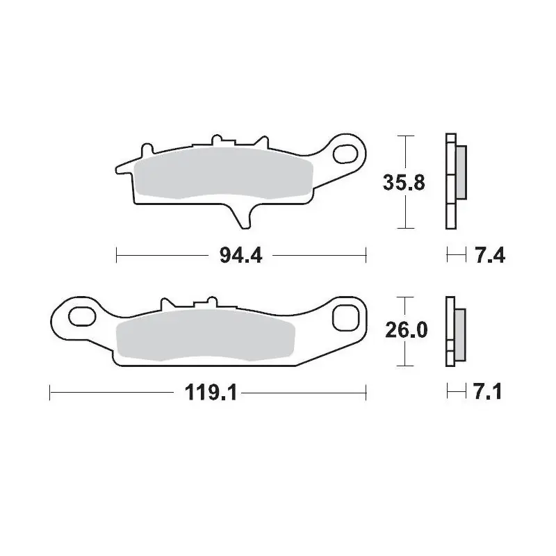 BRAKE PAD RACING Affaire À Saisir