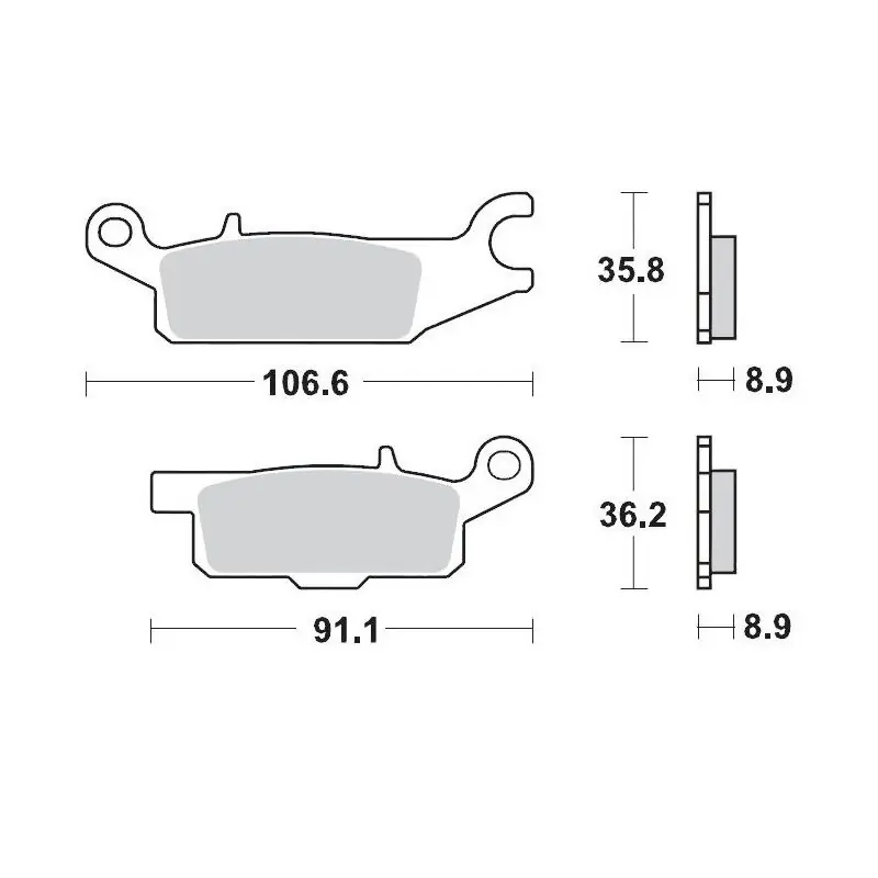 Usine Directe BRAKE PAD RACING