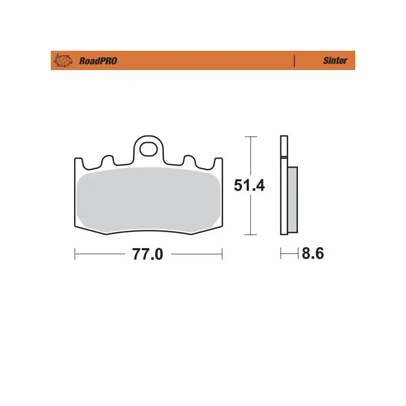 BRAKE PAD SINTER FRONT Seulement Aujourd&rsquo;hui