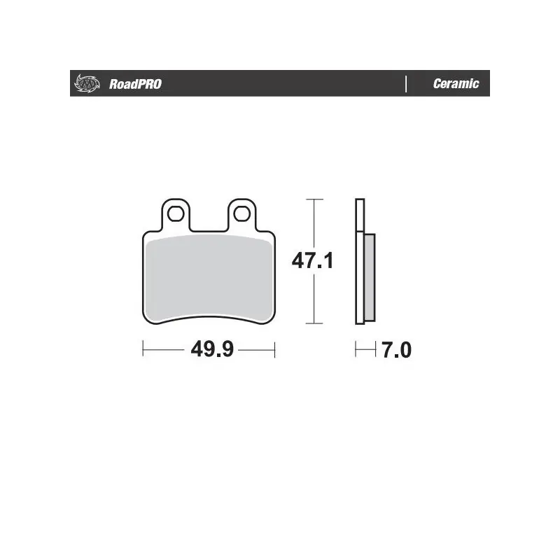 Commander Maintenant BRAKE PAD CERAMIC