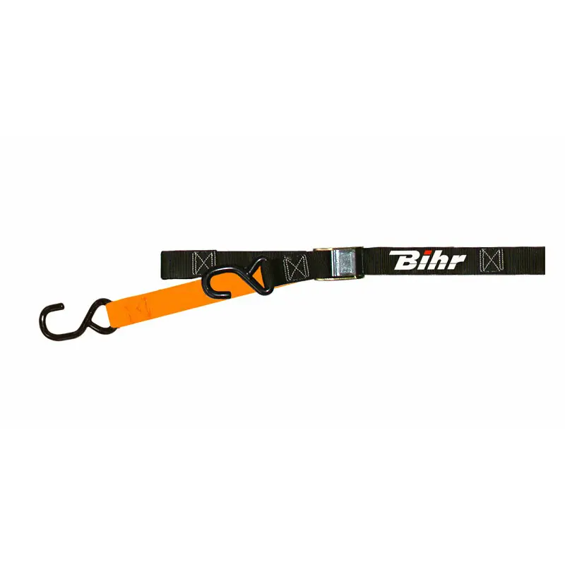 Seulement Aujourd&rsquo;hui Sangles à boucle bicolore BIHR noir/orange