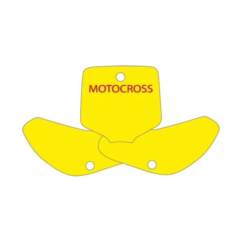 Nouveauté Fonds de plaque BLACKBIRD noir KTM EXC