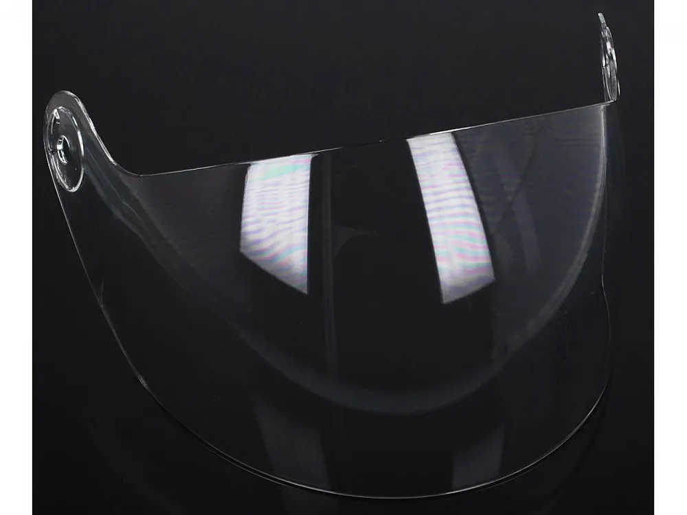Prix Promo Visière Helmo Milano pour casque Turbine, claire, anti-rayures, longue