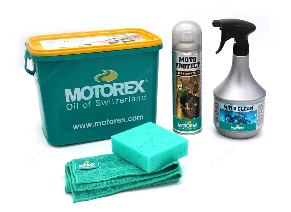 Motorex Moto Cleaning Kit – Kit de nettoyage pour moto Authentique