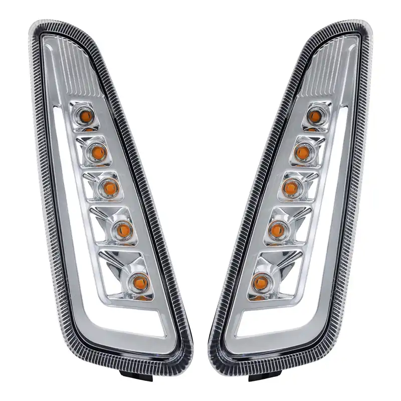 Vente Flash Kit clignotant avant gauche / droite LED clair pour Vespa Primavera / Sprint 125-150ccm SIP Style