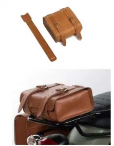 Housse en cuir originale, marron pour Moto Guzzi V7 I+II Produit De Marque