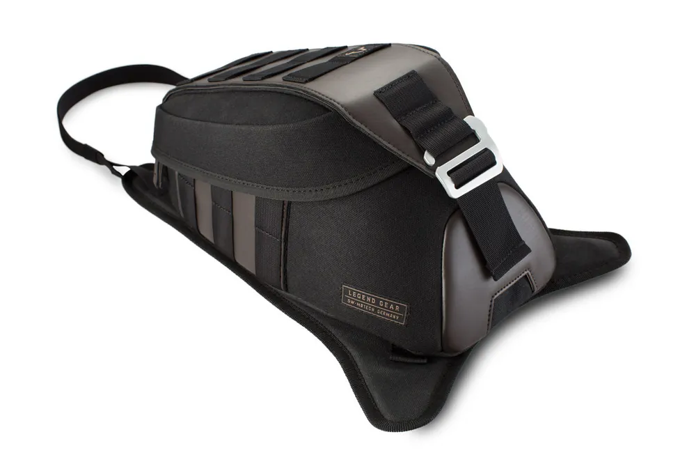 Vente Flash SW-Motech Sacoche de réservoir LT2 Moto Guzzi V9 Roamer / Bobber (15-18), LH/KP Legend Gear SW Motech