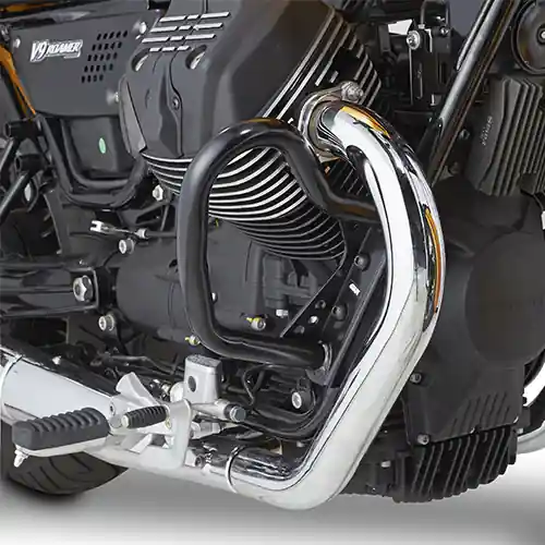 Usine Directe Arceau de sécurité noir pour Moto Guzzi Givi