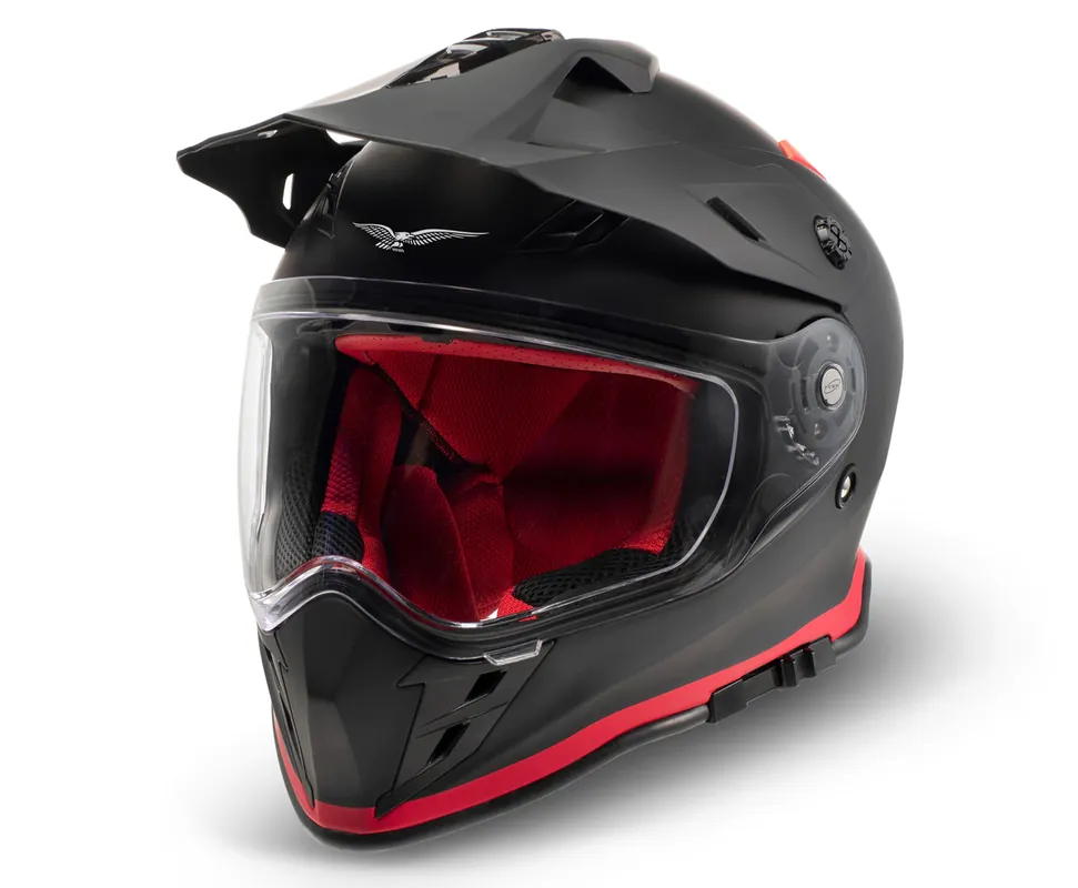 Super Prix Casque Moto Guzzi Adventure Touring V85TT noir XS