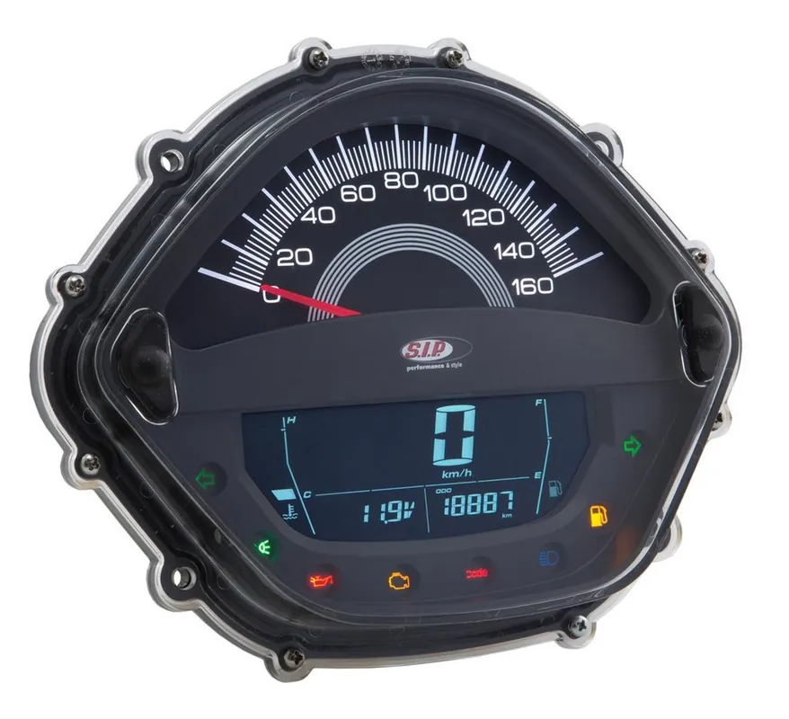 Must-Have Compte-tours/tachymètre pour Vespa GTS 250ccm (-'13), noir