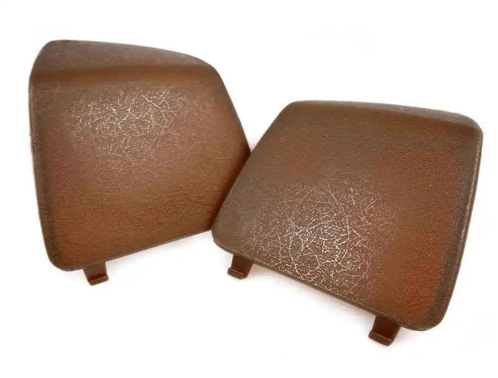 Authentique Cache-bagages gauche/droite pour Vespa GTS/GTS Super/GTV/GT 125-300ccm, brun tobacco