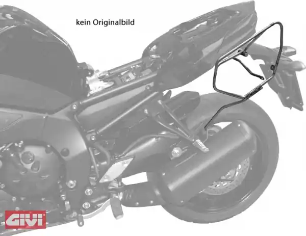 Sacoches de selle Entretoise Aprilia Shiver 750 Givi Paiement Sécurisé
