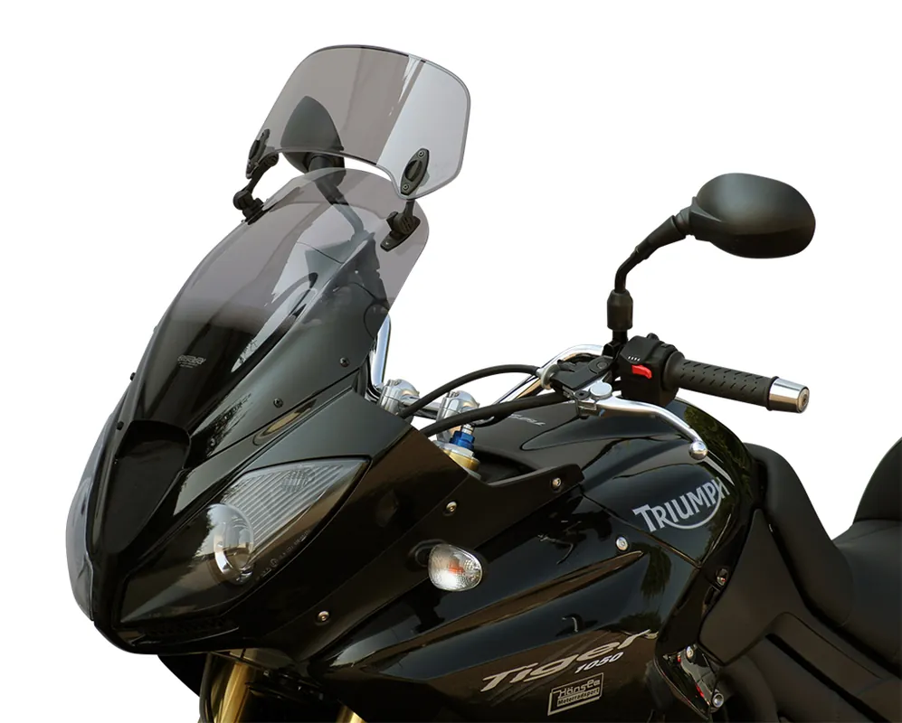 X-Creen-Touring MRA « XCT » pour TRIUMPH TIGER 1050 /SE /SPORT (année 10-15) Gris fumée Dernier Modèle