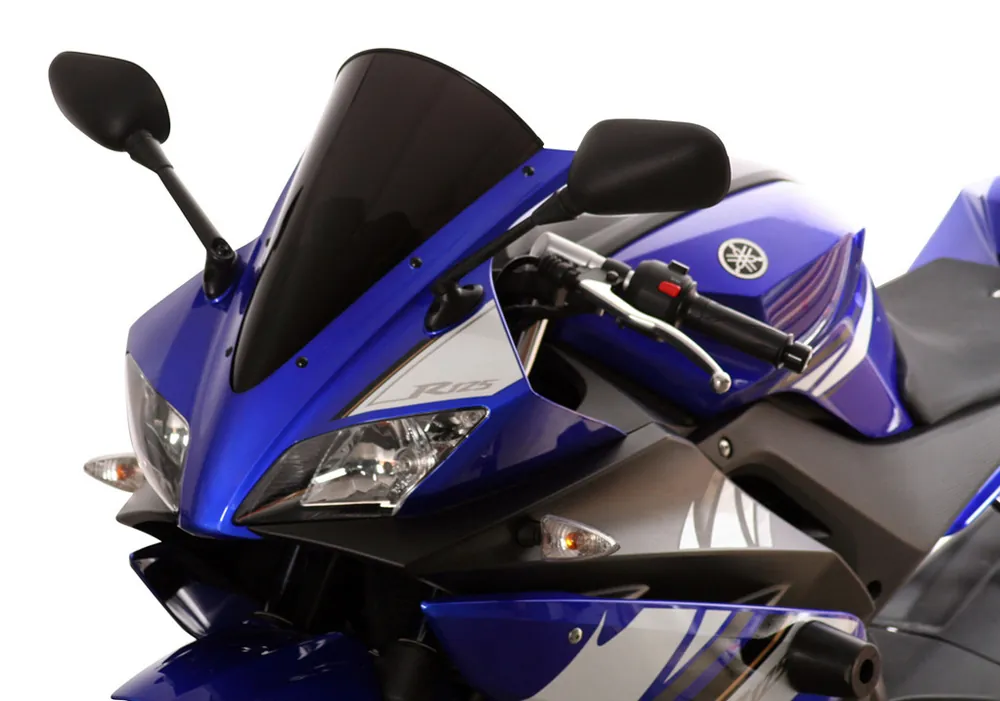 Marque Vitre racing MRA « R » pour YAMAHA YZF R 125 (année 08-18) Gris fumée