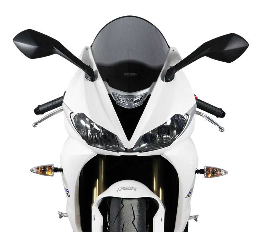 Vitre racing MRA « R » pour TRIUMPH DAYTONA 675 /R (année 2013-) Gris fumée Produit De Marque