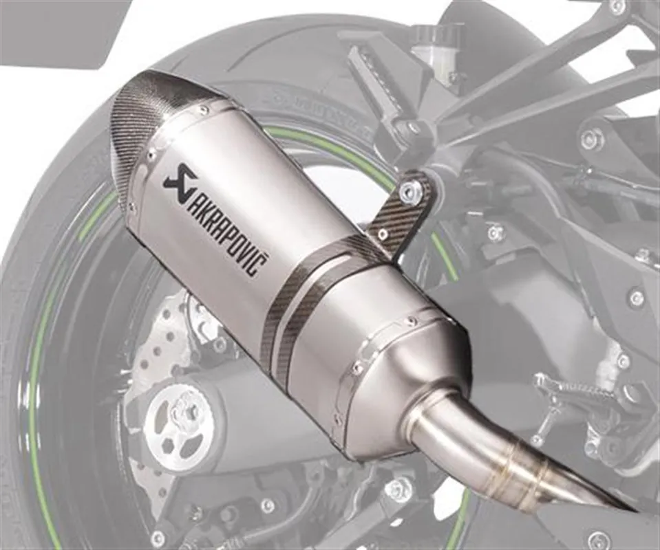 Echappement Akrapovic Dual exhaust Titanium Z1000 à partir de 2017 Z1000 Original Kawasaki Achat Immédiat
