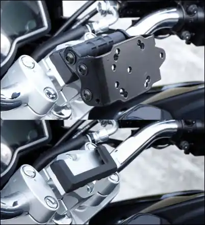 Support pour appareil de navigation pour Suzuki GSR750 BJ. 2011-2016/ V-Strom 1000 BJ. 2017/ V-Strom 1000 Prix Choc
